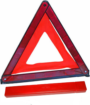 emergency warning triangle