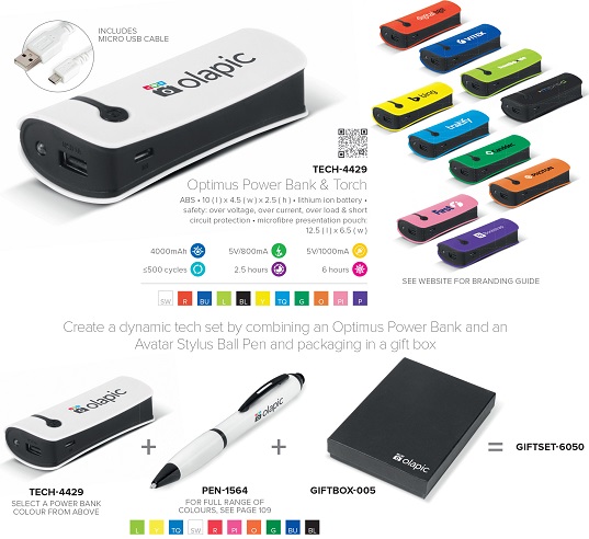 power bank and stylus pen